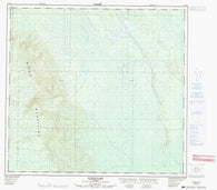 074E13 Ronald Lake Canadian topographic map, 1:50,000 scale
