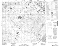 074E16 Robert Creek Canadian topographic map, 1:50,000 scale