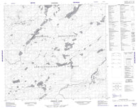 074F05 Firebag Lake Canadian topographic map, 1:50,000 scale