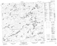 074F09 Wolvernan Lakes Canadian topographic map, 1:50,000 scale