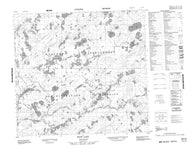 074F10 Koop Lake Canadian topographic map, 1:50,000 scale