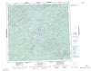 074F Lloyd Lake Canadian topographic map, 1:250,000 scale