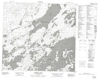 074G10 Weitzel Lake Canadian topographic map, 1:50,000 scale