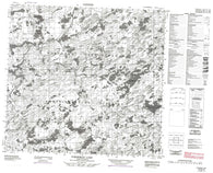 074G13 Norseman Lake Canadian topographic map, 1:50,000 scale