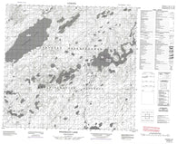 074G15 Engemann Lake Canadian topographic map, 1:50,000 scale