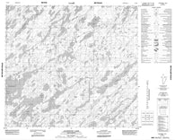 074H03 Lockwood Lake Canadian topographic map, 1:50,000 scale
