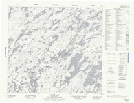 074H04 Zimmer Lake Canadian topographic map, 1:50,000 scale
