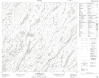 074H07 Hodges Lake Canadian topographic map, 1:50,000 scale