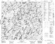 074H11 Hughes Lake Canadian topographic map, 1:50,000 scale
