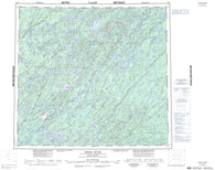 074H Geikie River Canadian topographic map, 1:250,000 scale