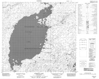 074I06 Pasfield Lake Canadian topographic map, 1:50,000 scale