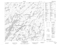 074I09 Waterfound River Canadian topographic map, 1:50,000 scale