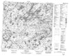 074J05 Snare Lake Canadian topographic map, 1:50,000 scale