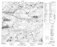 074J16 Lawrysyn Lake Canadian topographic map, 1:50,000 scale
