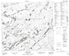 074K05 Cluff Lake Canadian topographic map, 1:50,000 scale