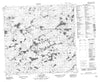074K08 Kalln Lake Canadian topographic map, 1:50,000 scale