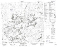074K14 Silverthorn Lake Canadian topographic map, 1:50,000 scale