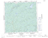 074K William River Canadian topographic map, 1:250,000 scale