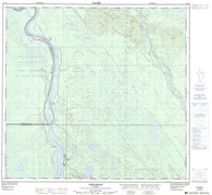 074L03 Embarras Canadian topographic map, 1:50,000 scale