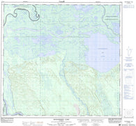 074L06 Richardson Lake Canadian topographic map, 1:50,000 scale