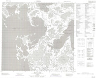 074L12 Hilda Lake Canadian topographic map, 1:50,000 scale