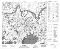 074L13 Baril River Canadian topographic map, 1:50,000 scale