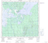 074L Fort Chipewyan Canadian topographic map, 1:250,000 scale