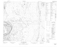 074M04 Peltier Creek Canadian topographic map, 1:50,000 scale