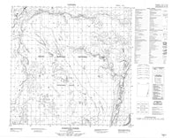 074M05 Darough Lake Canadian topographic map, 1:50,000 scale