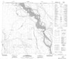 074M13 Fitzgerald Canadian topographic map, 1:50,000 scale