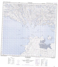 074O05 Isle Brochet Canadian topographic map, 1:50,000 scale