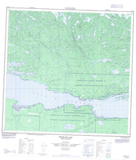 074O06 Fond Du Lac Canadian topographic map, 1:50,000 scale