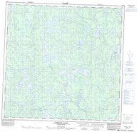 074O11 Forsyth Lake Canadian topographic map, 1:50,000 scale