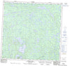 074O12 Nevins Lake Canadian topographic map, 1:50,000 scale