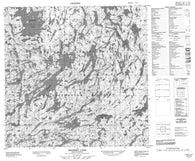 074P09 Herbert Lake Canadian topographic map, 1:50,000 scale