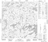 075A06 Eaton Lake Canadian topographic map, 1:50,000 scale