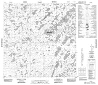 075A10 No Title Canadian topographic map, 1:50,000 scale