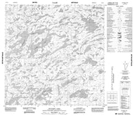 075A11 Southby Lake Canadian topographic map, 1:50,000 scale