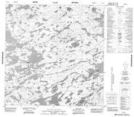 075A13 No Title Canadian topographic map, 1:50,000 scale