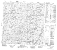 075B04 Huntington Lake Canadian topographic map, 1:50,000 scale