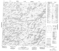 075B07 Carleton Lake Canadian topographic map, 1:50,000 scale