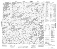 075B08 No Title Canadian topographic map, 1:50,000 scale