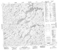 075C16 Alcantara Lake Canadian topographic map, 1:50,000 scale