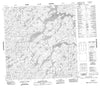 075C16 Alcantara Lake Canadian topographic map, 1:50,000 scale
