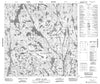 075D02 Hanging Ice Lake Canadian topographic map, 1:50,000 scale