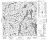 075D08 Bedodid Lake Canadian topographic map, 1:50,000 scale