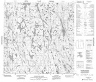 075D11 Champagne Lakes Canadian topographic map, 1:50,000 scale