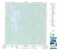 075D12 Tsu Lake Canadian topographic map, 1:50,000 scale