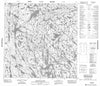 075D13 Tortuous Lake Canadian topographic map, 1:50,000 scale