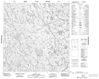 075E06 Conway Lake Canadian topographic map, 1:50,000 scale